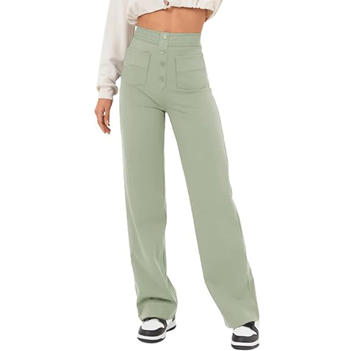 FlexiFit High-Waist Comfort Trousers