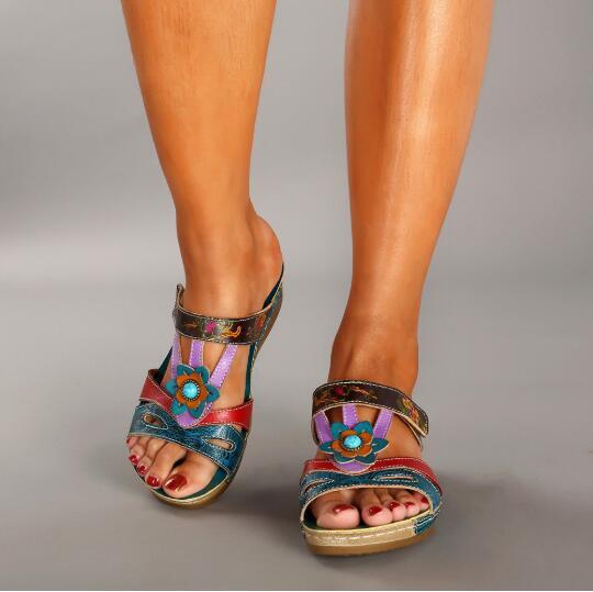 Artisan Blossom Sandals