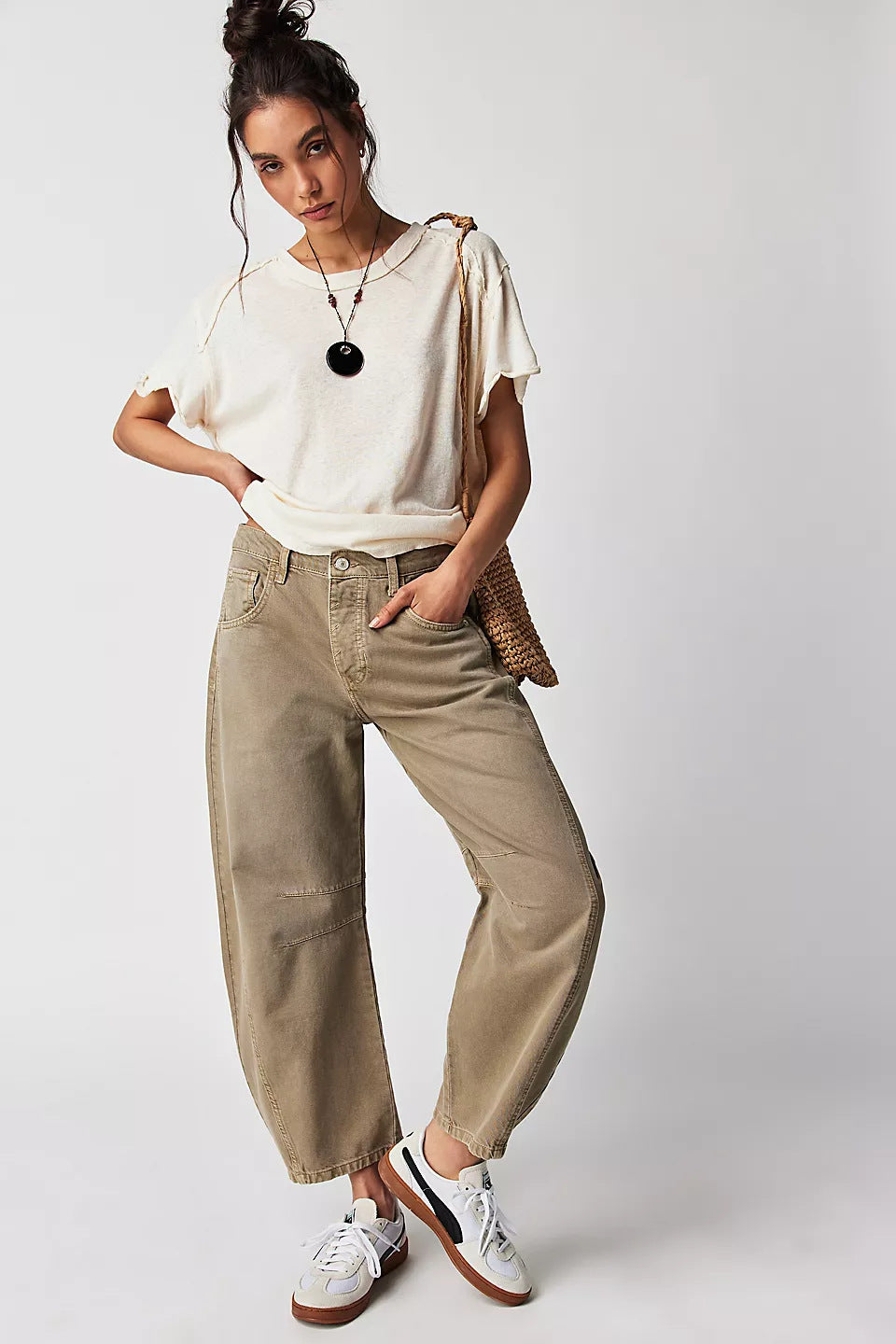 Clara | Relaxed Wide Leg Jeans