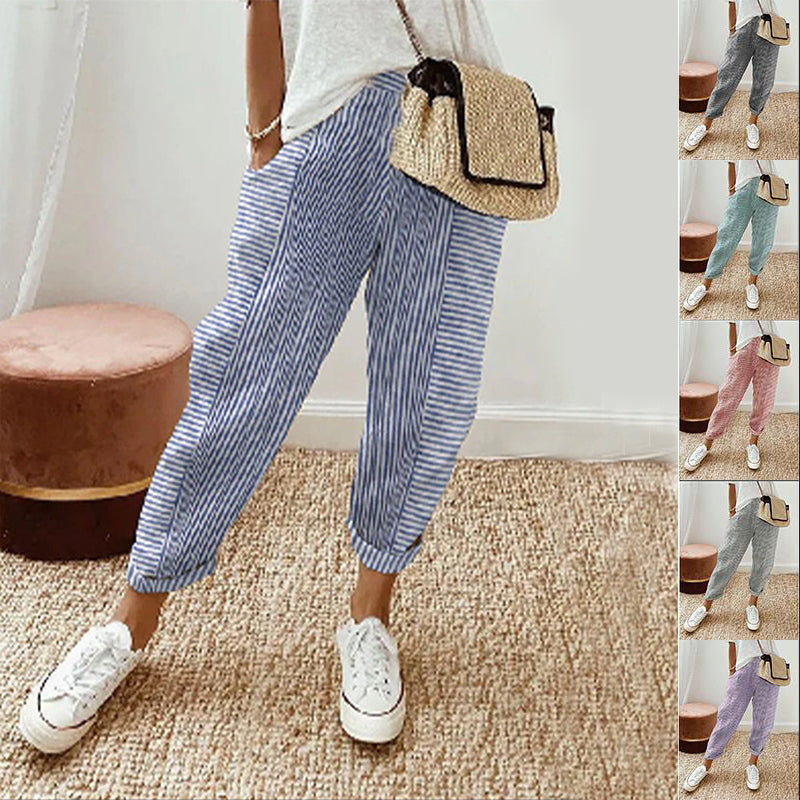 Cozy Stripe™ Cotton Pants