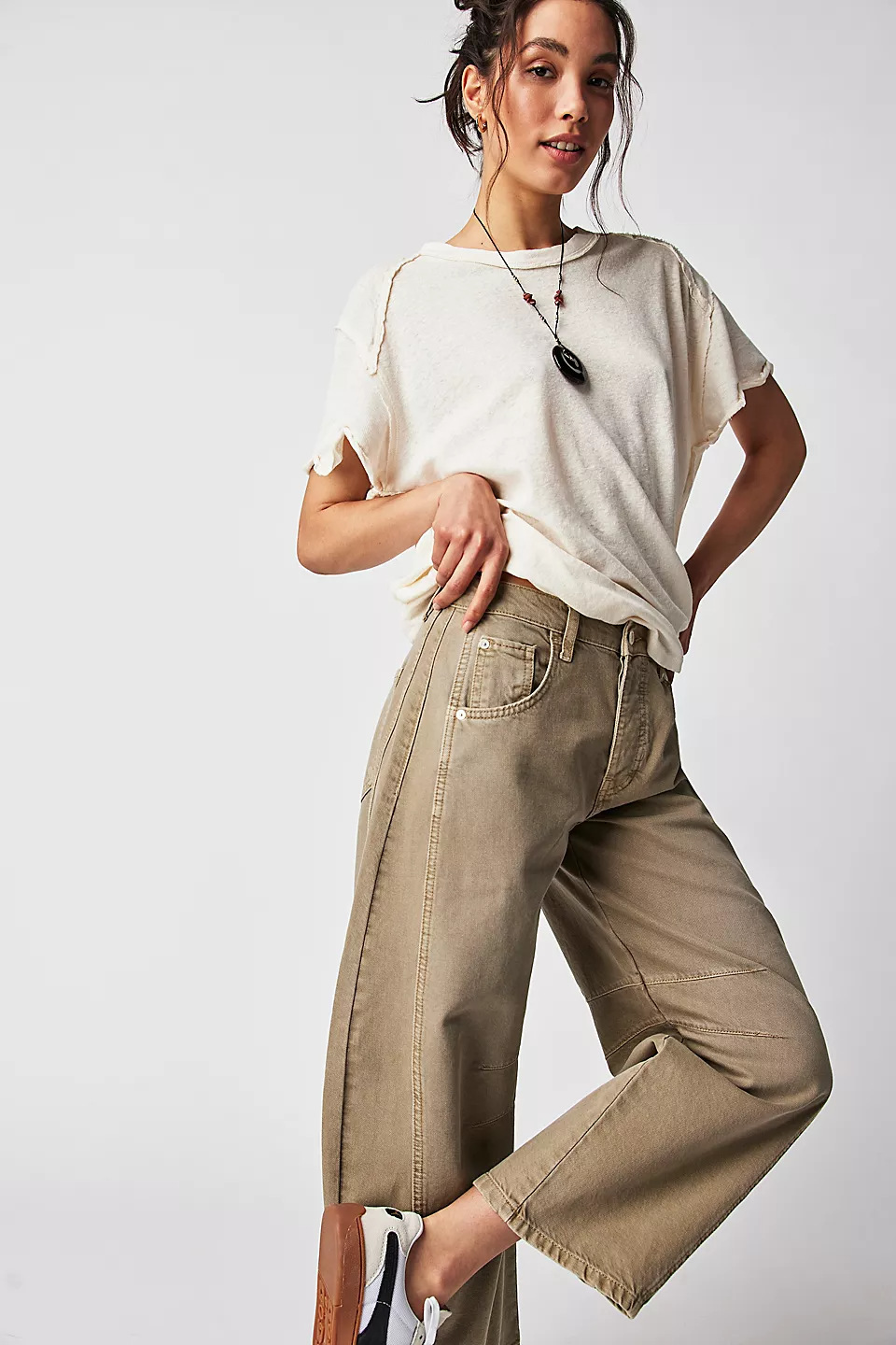 Clara | Relaxed Wide Leg Jeans