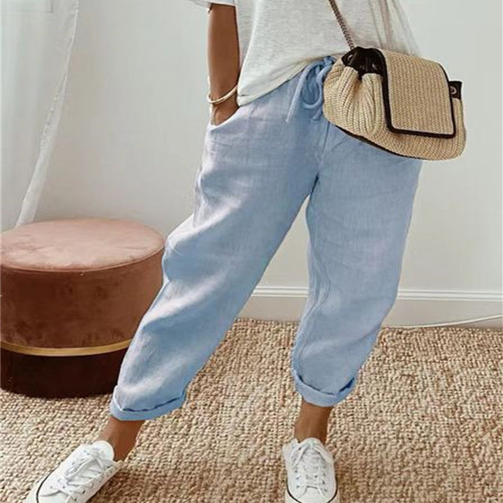 Classic Comfort Linen Pants