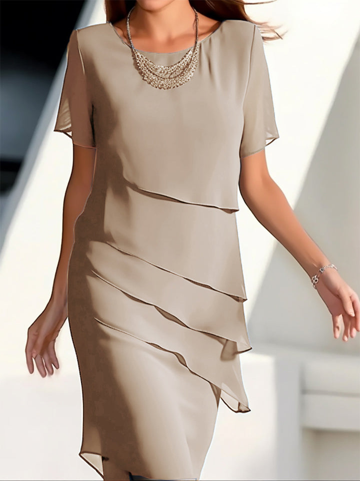 Lily's™ Elegant Flow Midi Dress