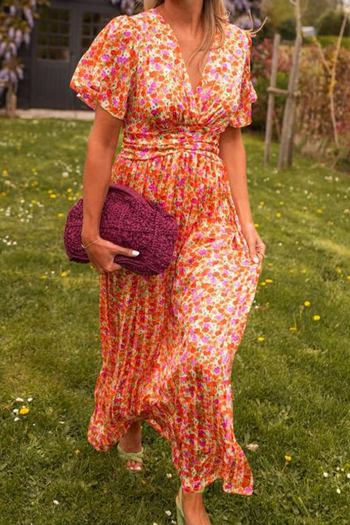 Ella's™ Radiant Garden Maxi Dress