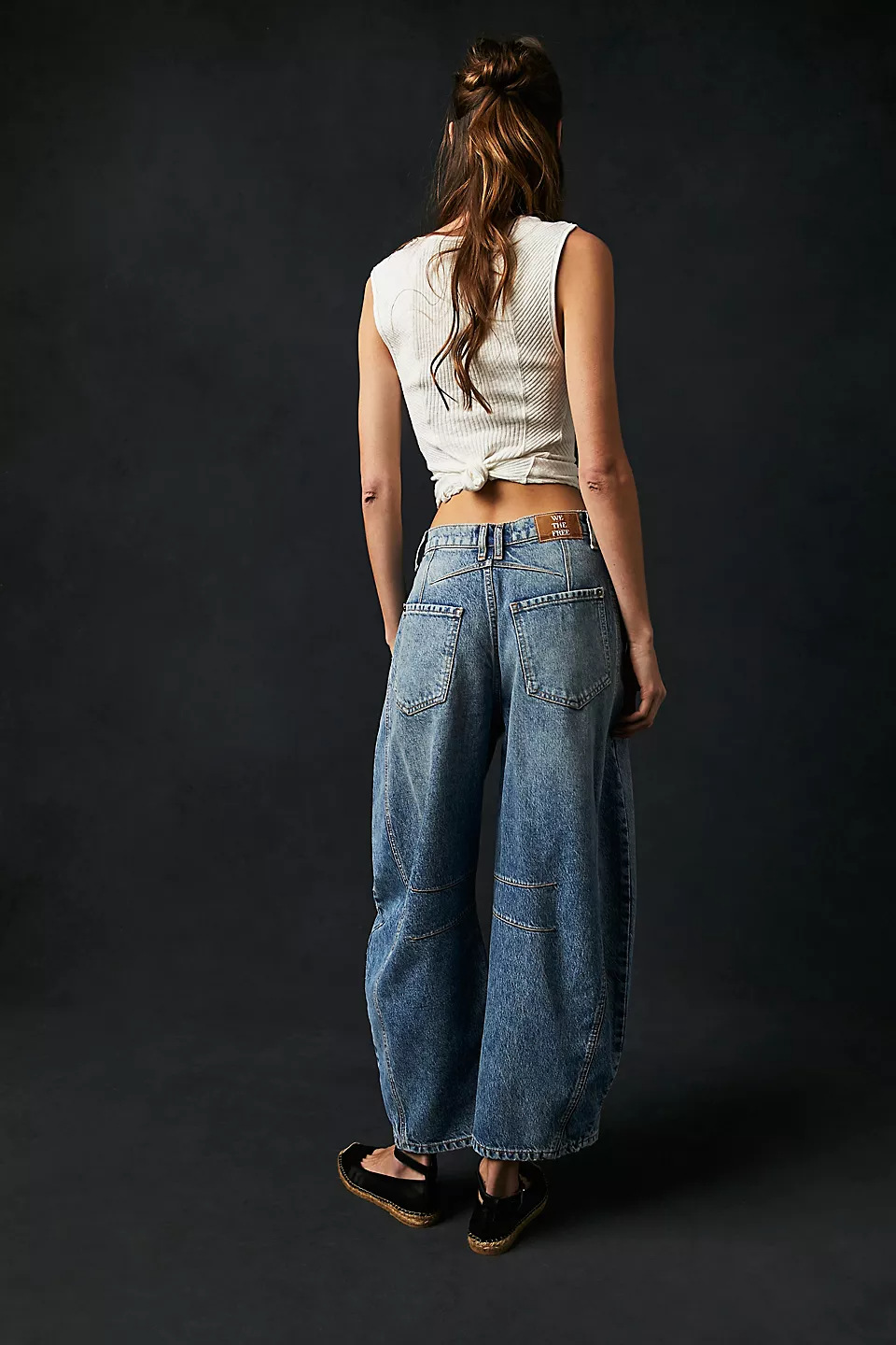 Clara | Relaxed Wide Leg Jeans