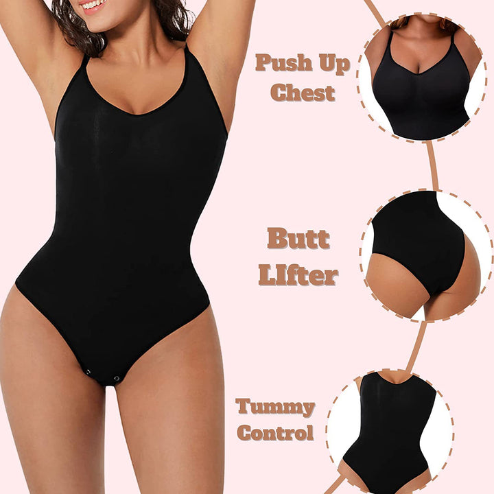 BlendApparel-Streamline Shapewear Bodysuit