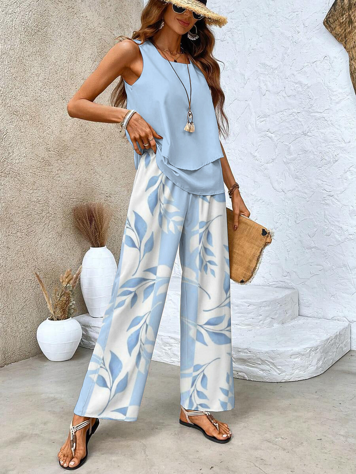 Ella™ Chic Summer Two-Piece Set