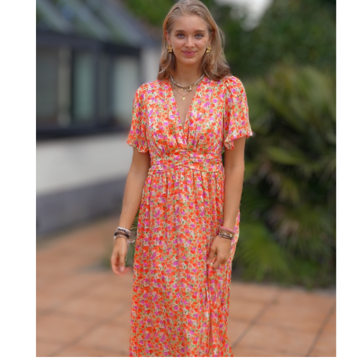 Ella's™ Radiant Garden Maxi Dress