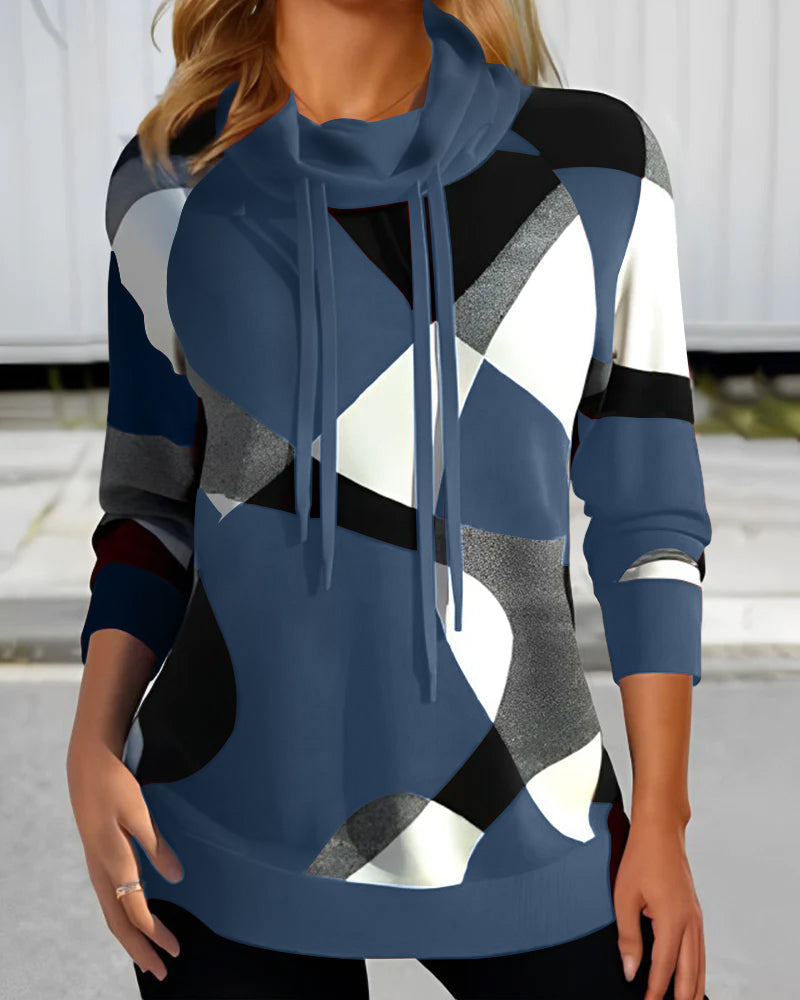 Amelia™- Abstract Elegance Pullover