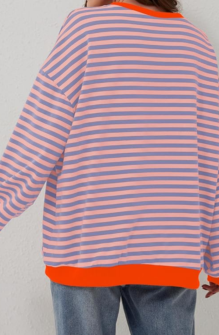 Luna™ Striped Relaxed Pullover