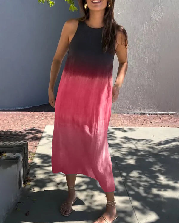 Sophia's Sunset Maxi Dress