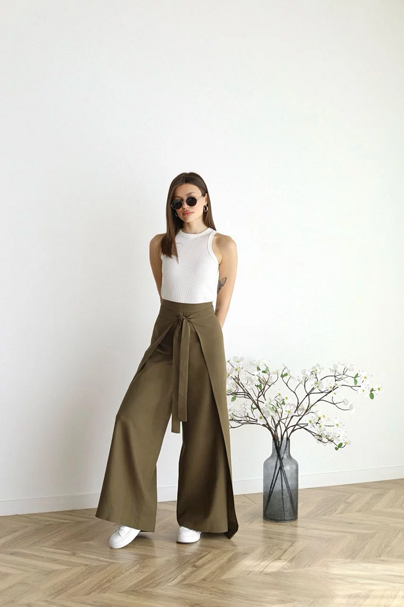 Ava™ Luxe Wide Leg Trousers