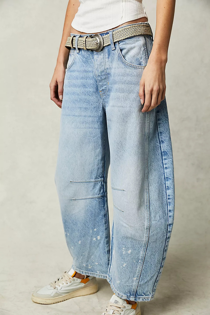 Clara | Relaxed Wide Leg Jeans