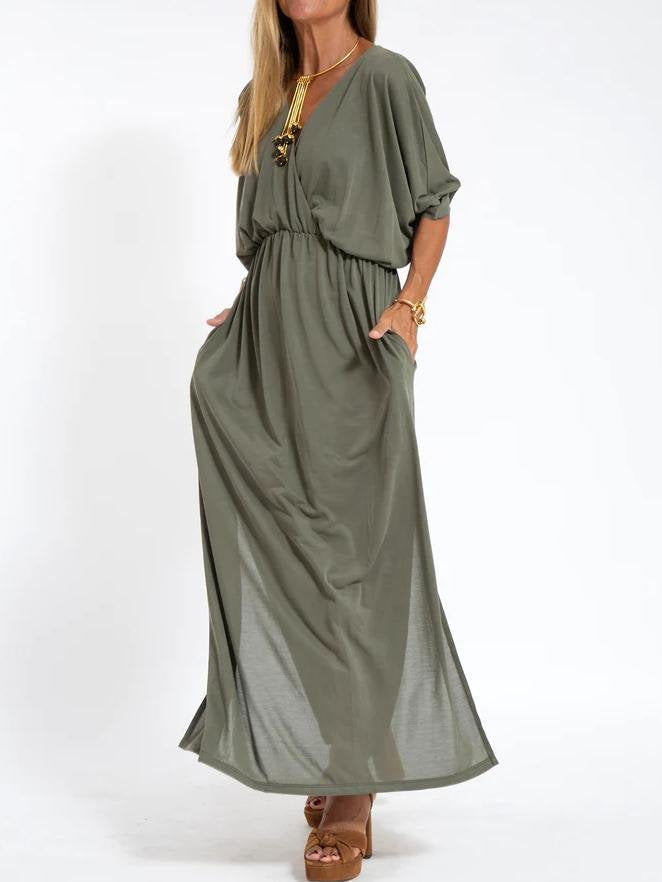 Global Allure: Timeless Maxi Dress