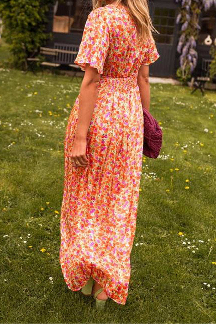 Ella's™ Radiant Garden Maxi Dress