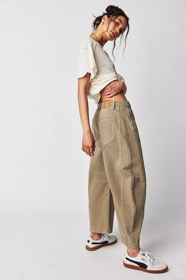 Clara | Relaxed Wide Leg Jeans