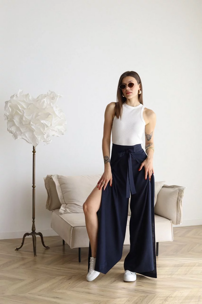 Ava™ Luxe Wide Leg Trousers