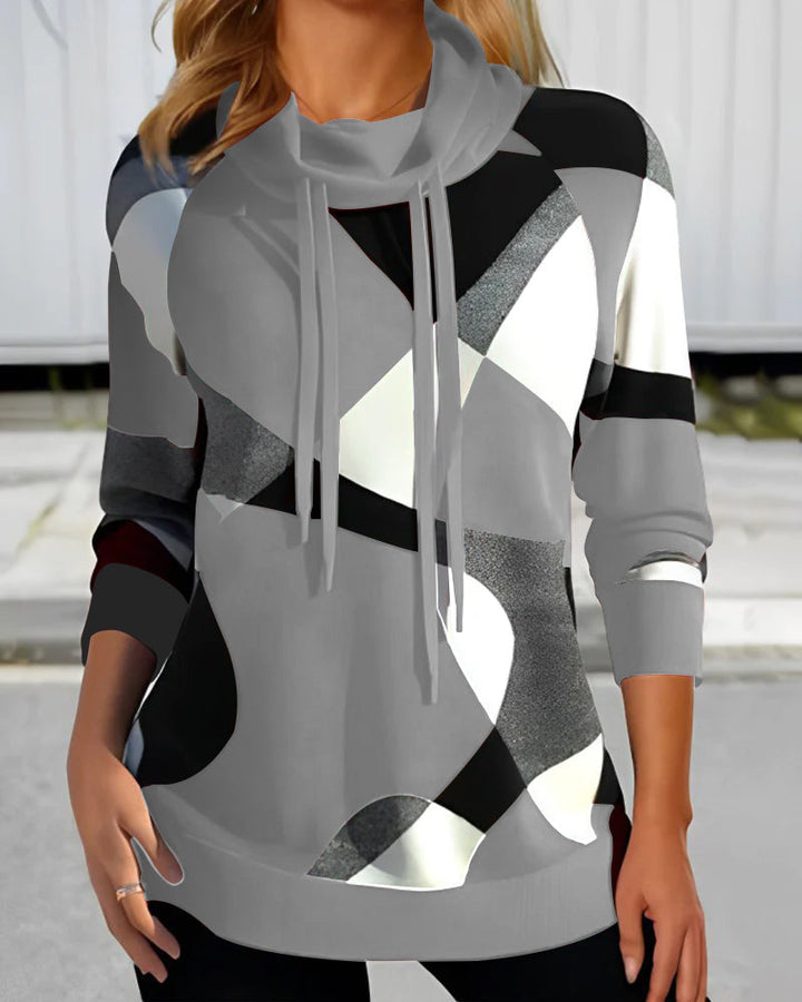 Amelia™- Abstract Elegance Pullover