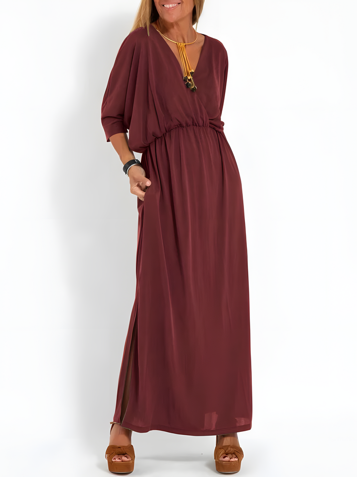 Global Allure: Timeless Maxi Dress