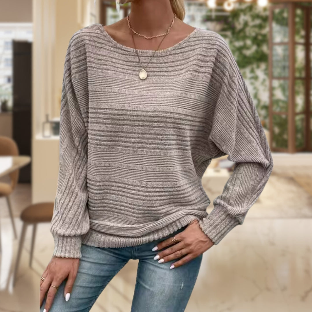 Elena™ - Luxe Knit Relaxed Fit Pullover