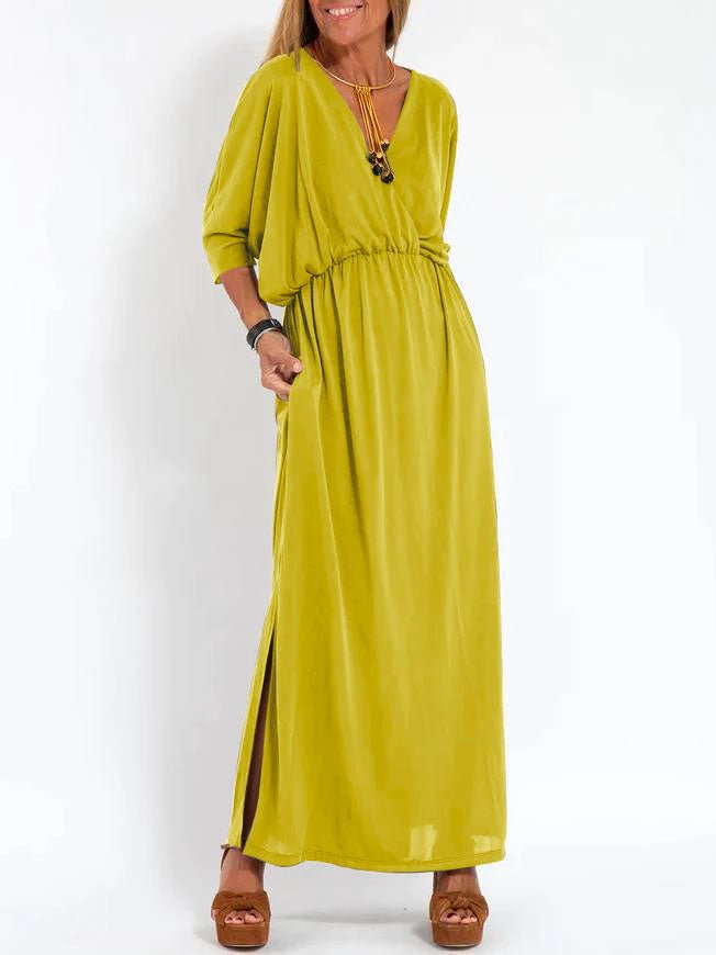 Global Allure: Timeless Maxi Dress