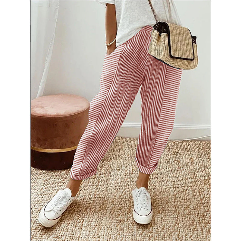 Cozy Stripe™ Cotton Pants