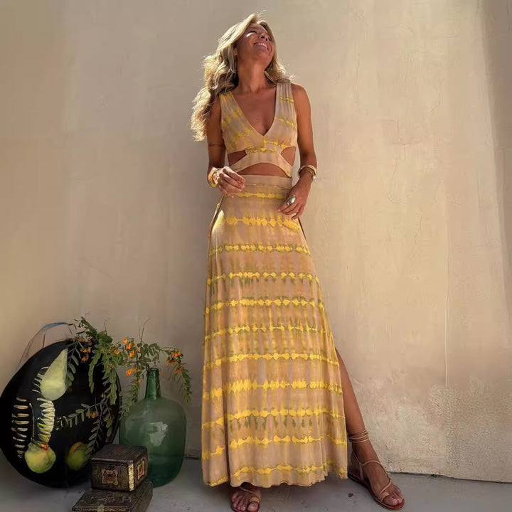 Amber | Cut-Out Maxi Dress