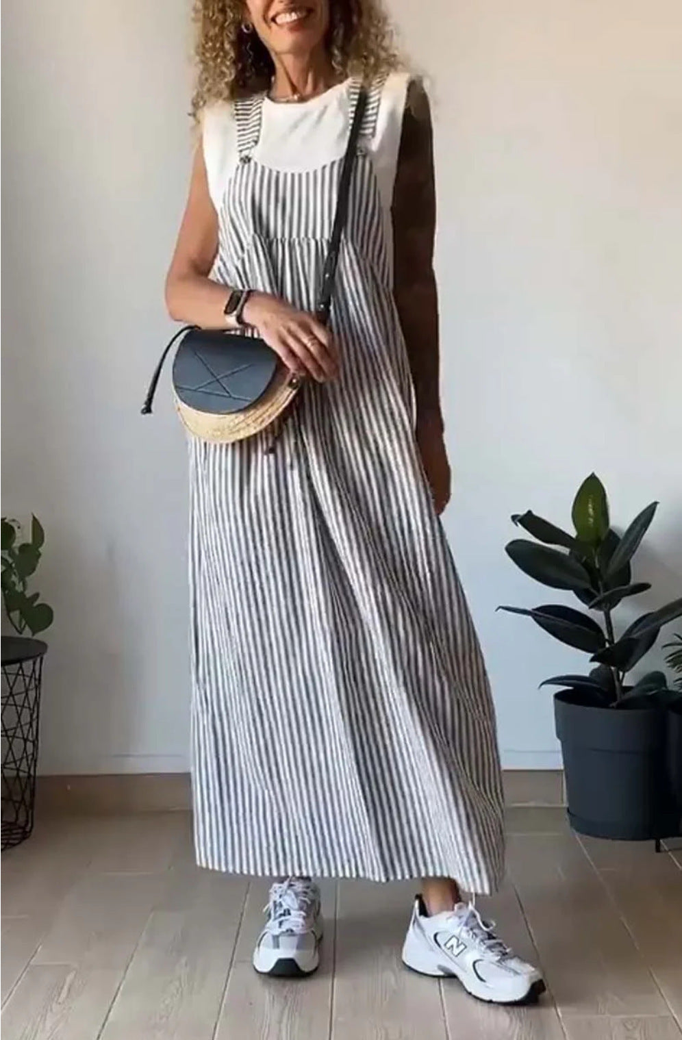 Ella™ - Effortless Stripes Dress