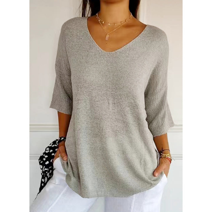 Casual Charm V-Neck Sweater