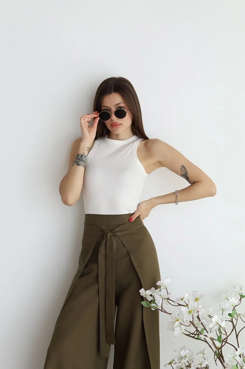 Ava™ Luxe Wide Leg Trousers