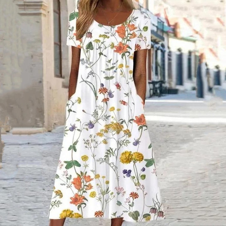 Valentina | Boho Floral Dress