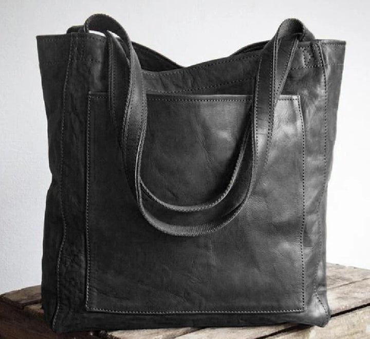 Timeless Leather Carryall Tote