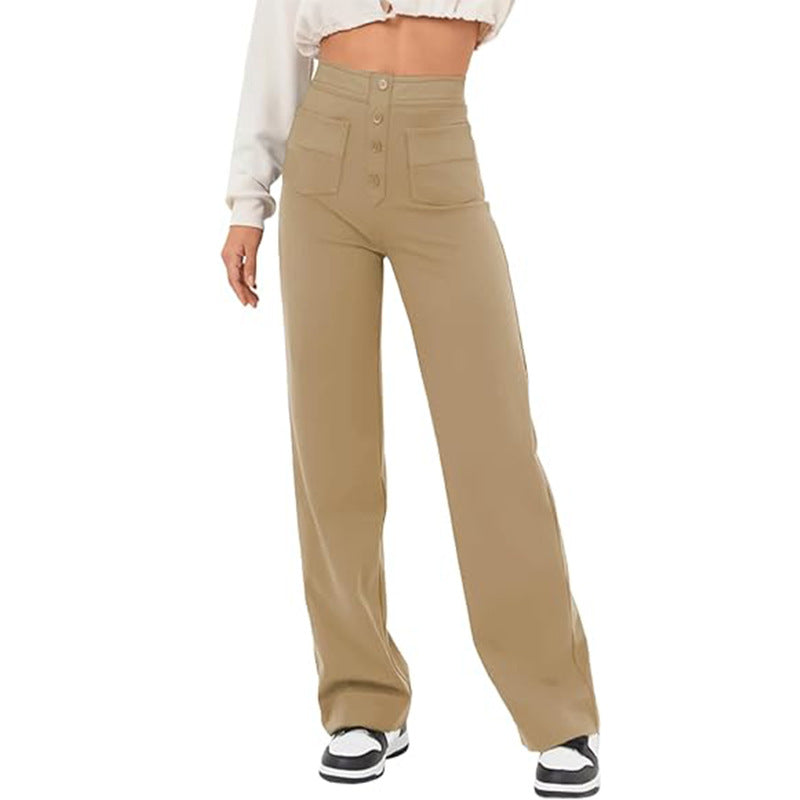 FlexiFit High-Waist Comfort Trousers