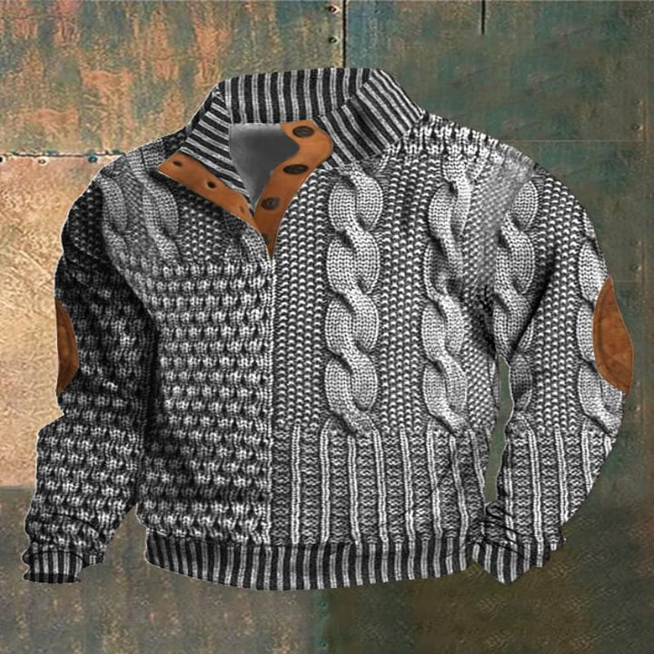 Boreal™ | Patchwork Knit Pullover