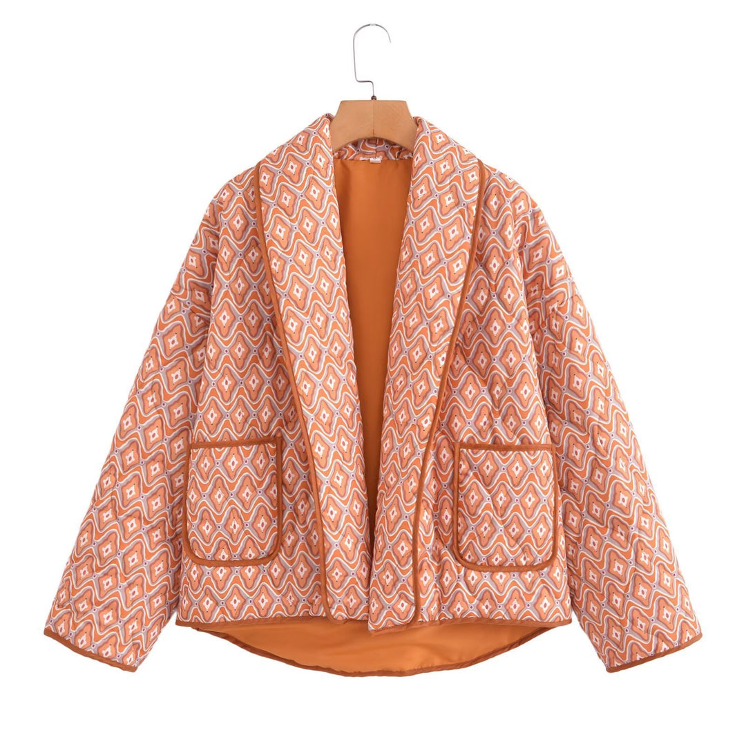 Maya | Quilted Wrap Jacket