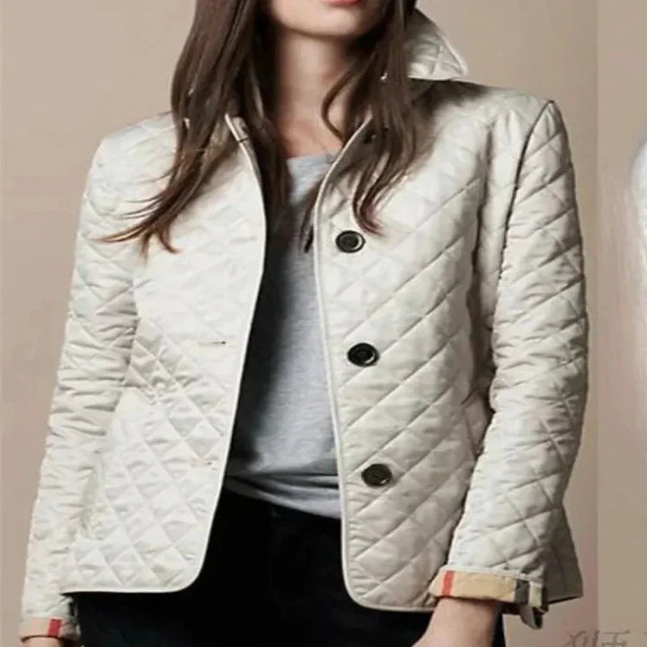 Valentina™ - Classic Quilted Button Jacket