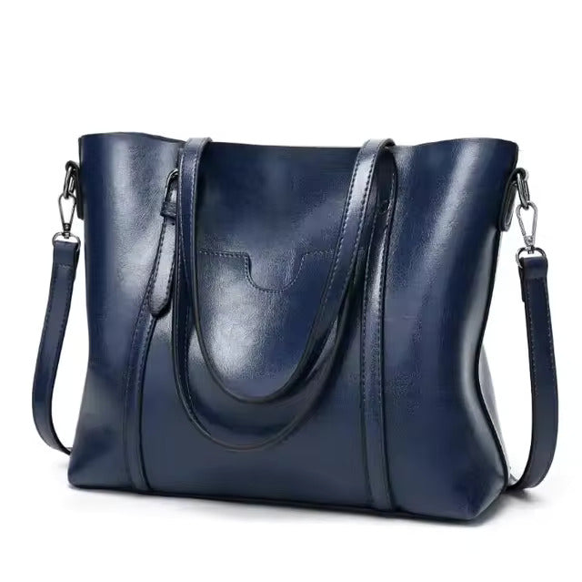 Clara - Sleek Leather Shoulder Bag