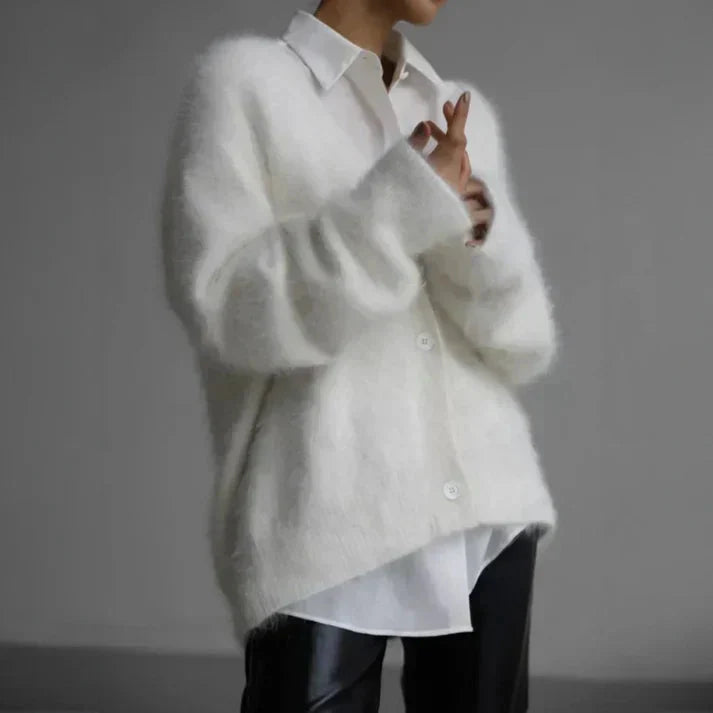 Seren™ - Luxe Fuzzy Knit Cardigan