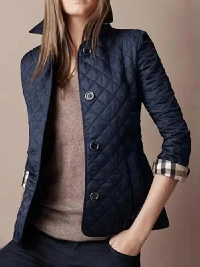 Valentina™ - Classic Quilted Button Jacket