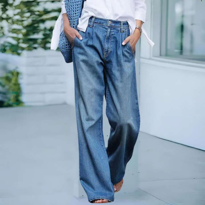 Ariana™ - Relaxed Fit Women's Wide-Leg Jeans