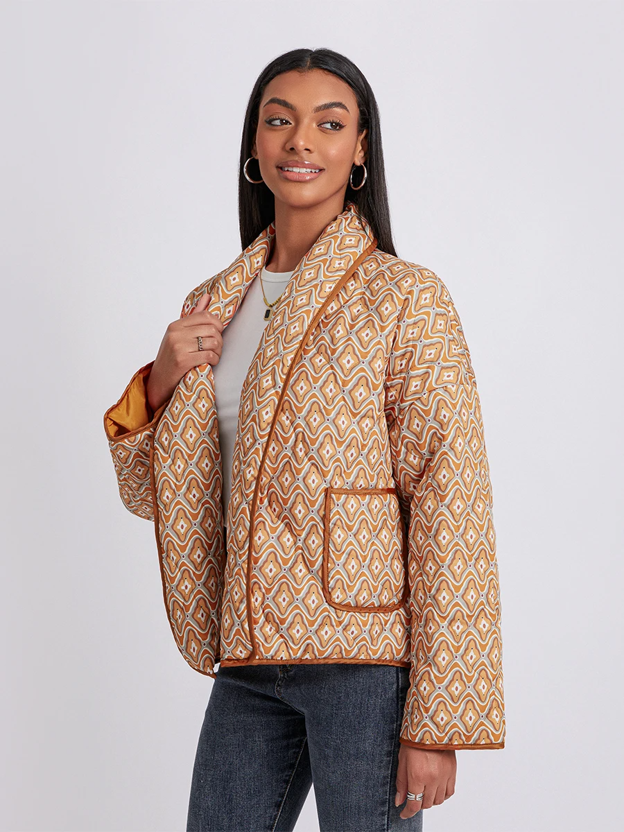 Maya | Quilted Wrap Jacket