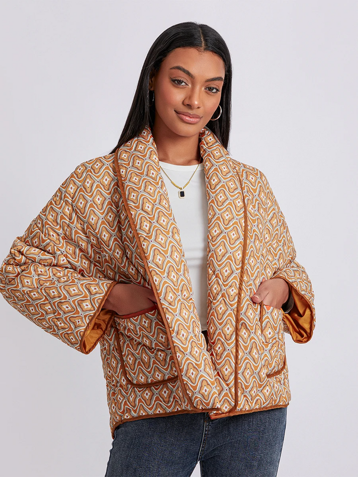 Maya | Quilted Wrap Jacket