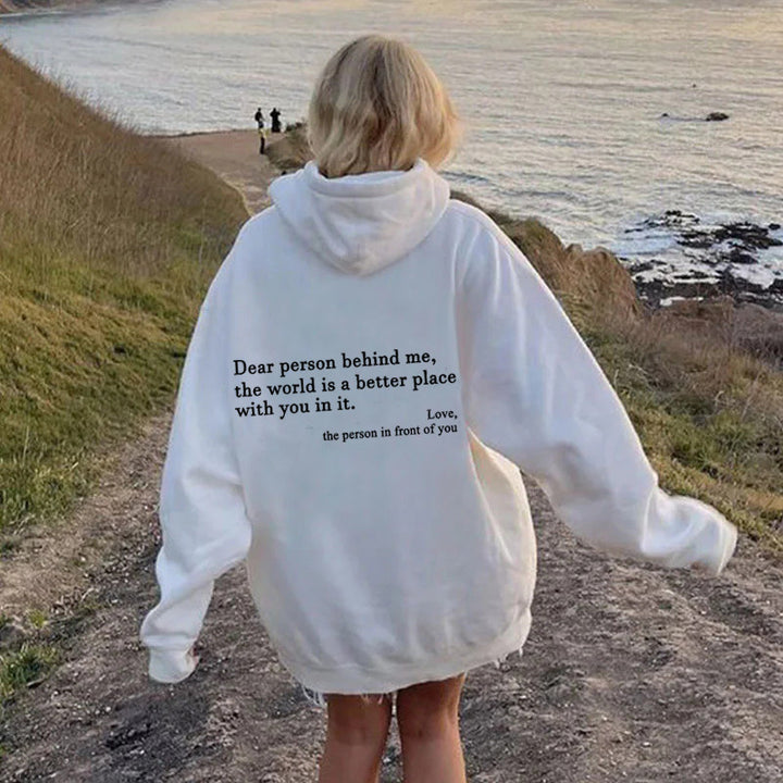 Message of Love - Oversized Hoodie