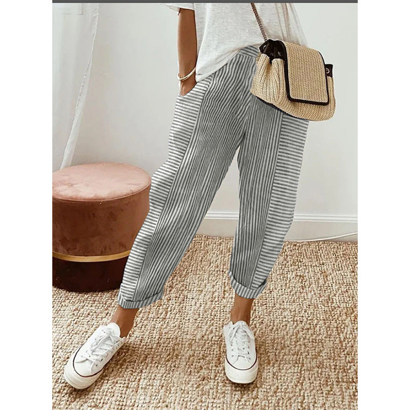 Cozy Stripe™ Cotton Pants