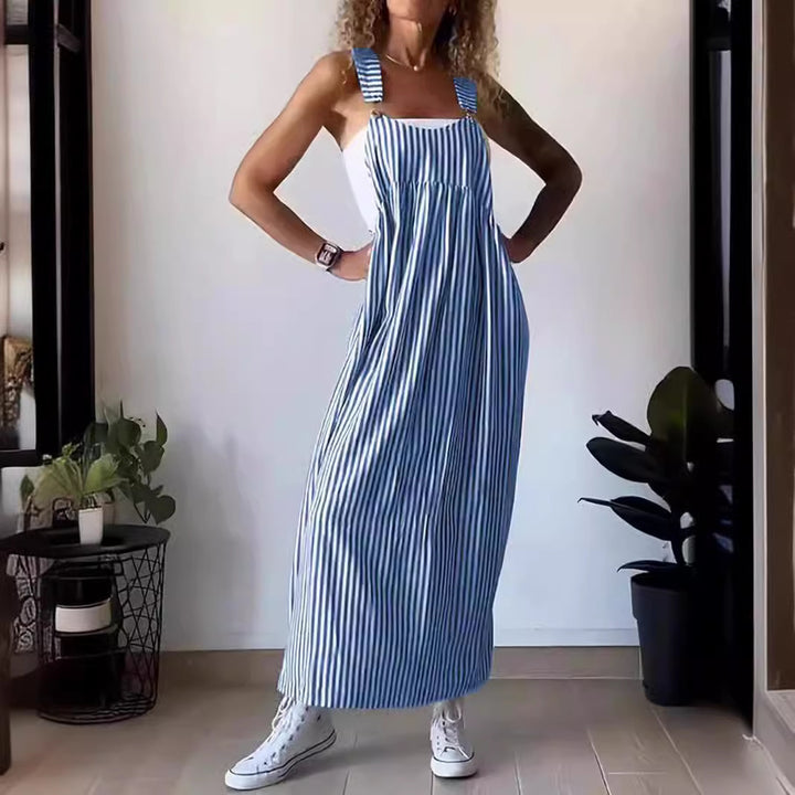 Ella™ - Effortless Stripes Dress