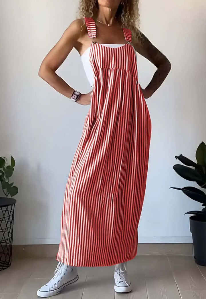 Ella™ - Effortless Stripes Dress