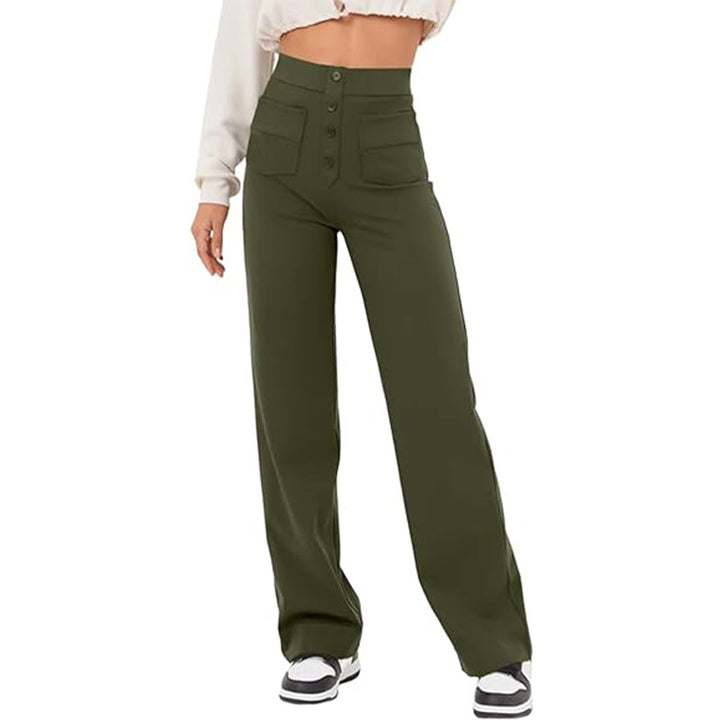 FlexiFit High-Waist Comfort Trousers