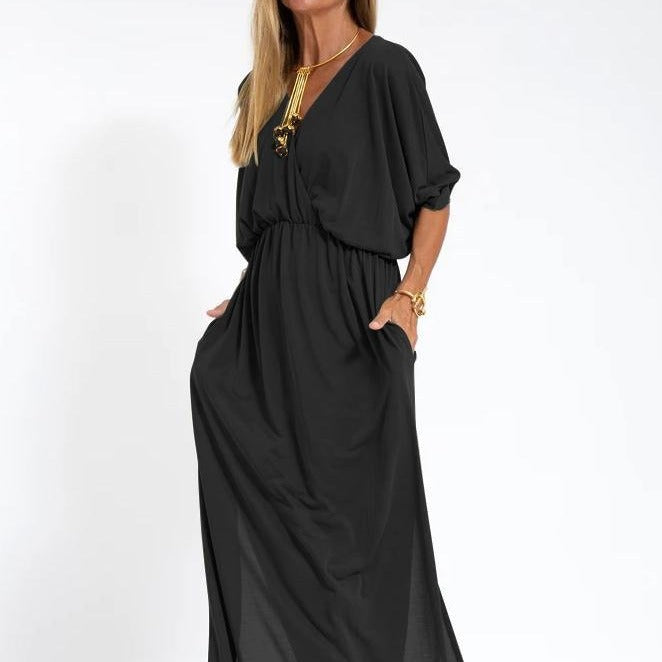 Global Allure: Timeless Maxi Dress