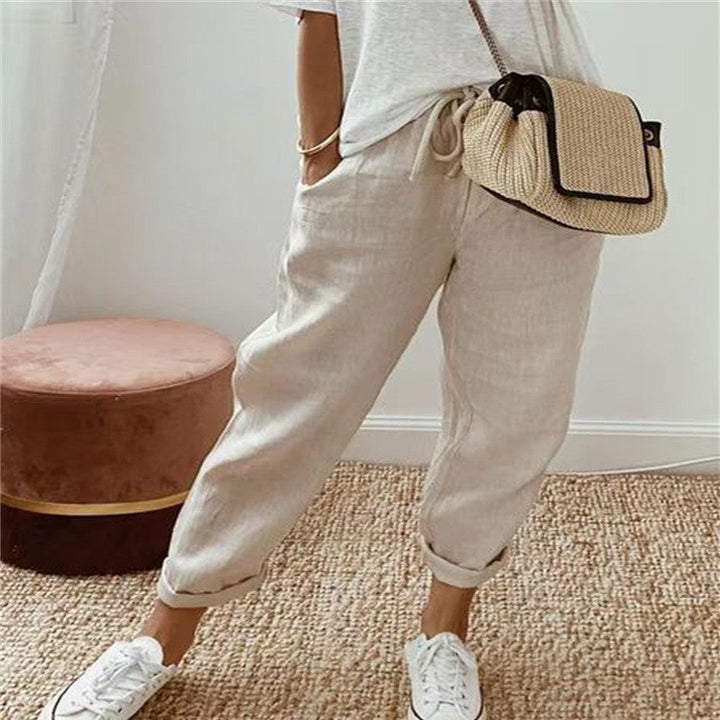 Classic Comfort Linen Pants