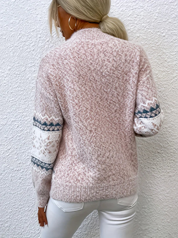 Aeris™ - Snowflake Knit Sweater